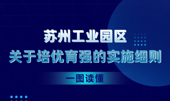 一圖讀懂 | 蘇州工業園區關于培優育強的實施細則